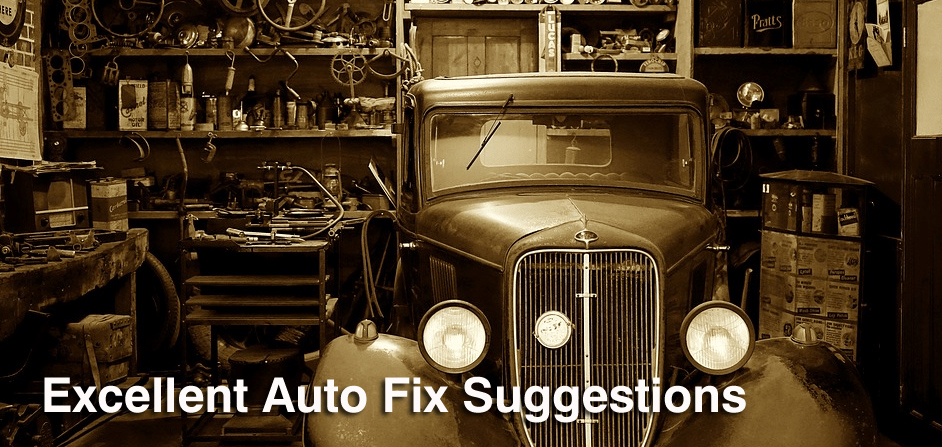 Excellent Auto Fix Suggestions To Help You