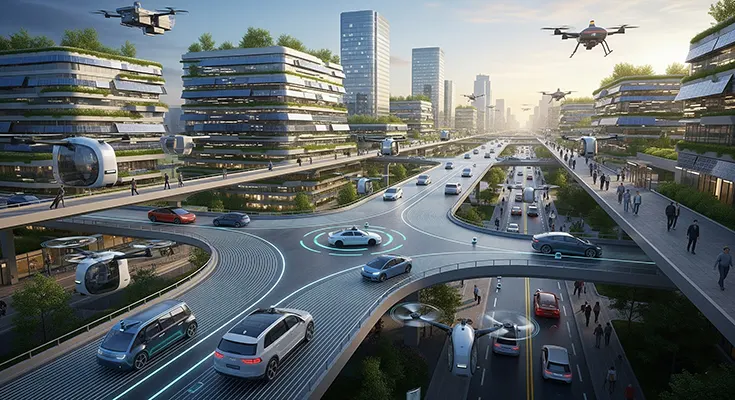 The Connected Metropolis: The Future of Autonomous Transportation in Smart Cities