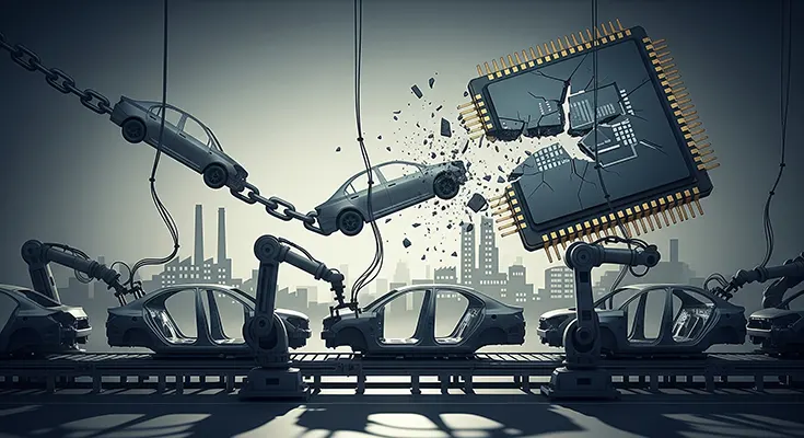 The Unseen Driver: How the Semiconductor Shortage Derailed Automotive Production