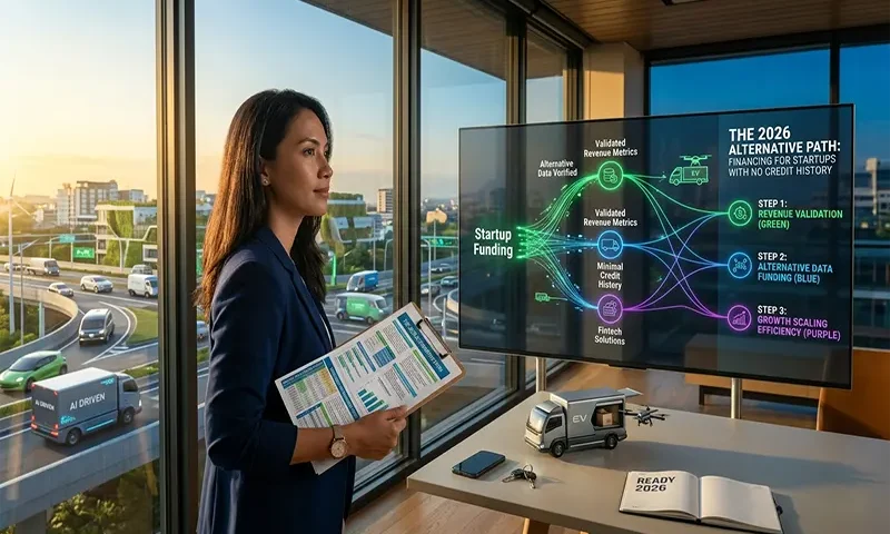 Business Vehicle Finance Options for Startups with No Credit History: The 2026 Alternative Path