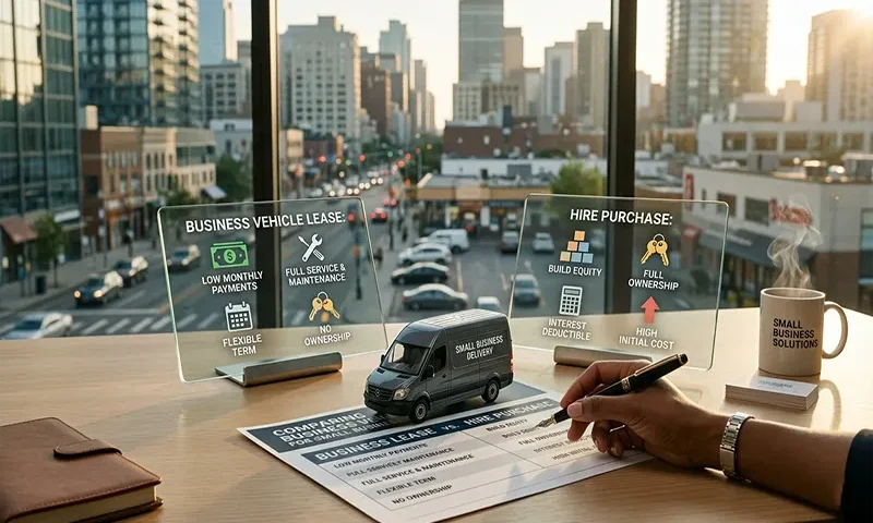 Comparing Business Vehicle Lease vs. Hire Purchase for Small Businesses