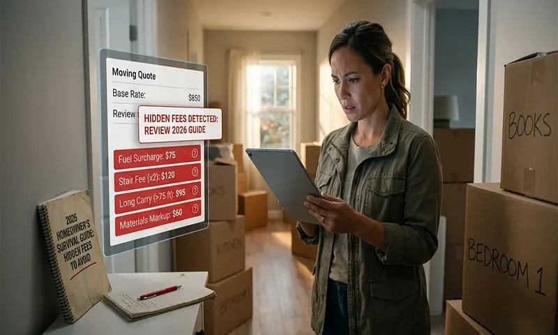 Hidden Fees to Avoid in Local Moving Company Quotes: The 2026 Homeowner’s Survival Guide