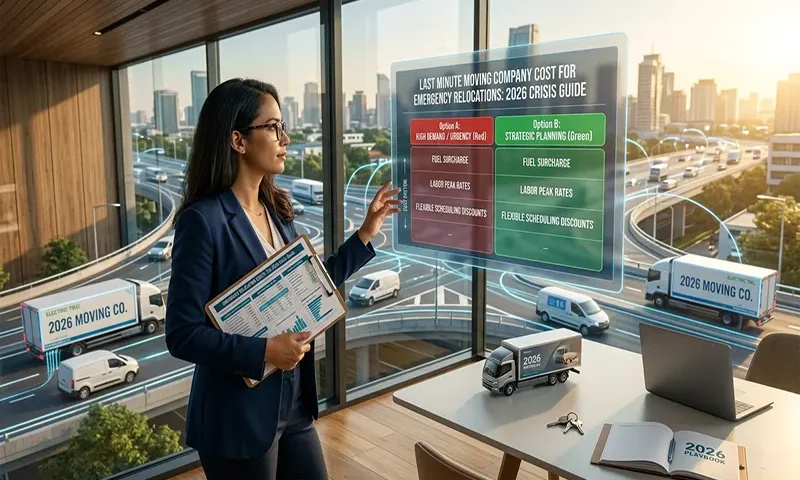 Last Minute Moving Company Cost for Emergency Relocations: The 2026 Crisis Guide