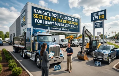 Section 179 Tax Deductions for Heavy Business Vehicles in 2026